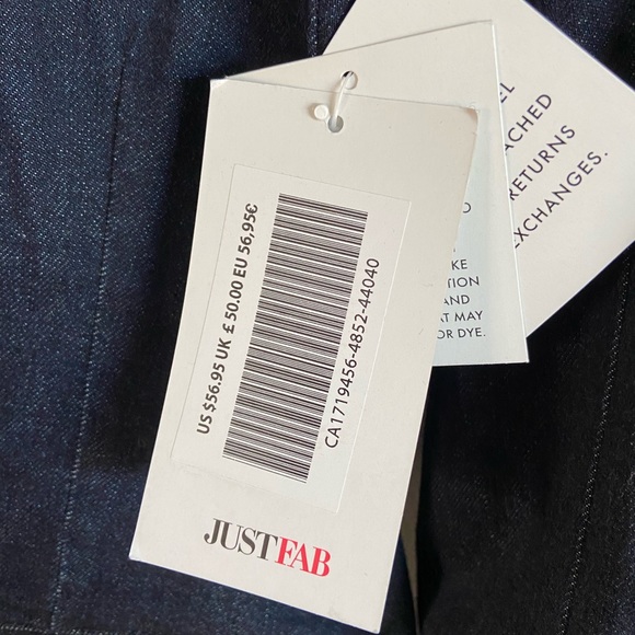 Sailor style jean blazer - Picture 2 of 2